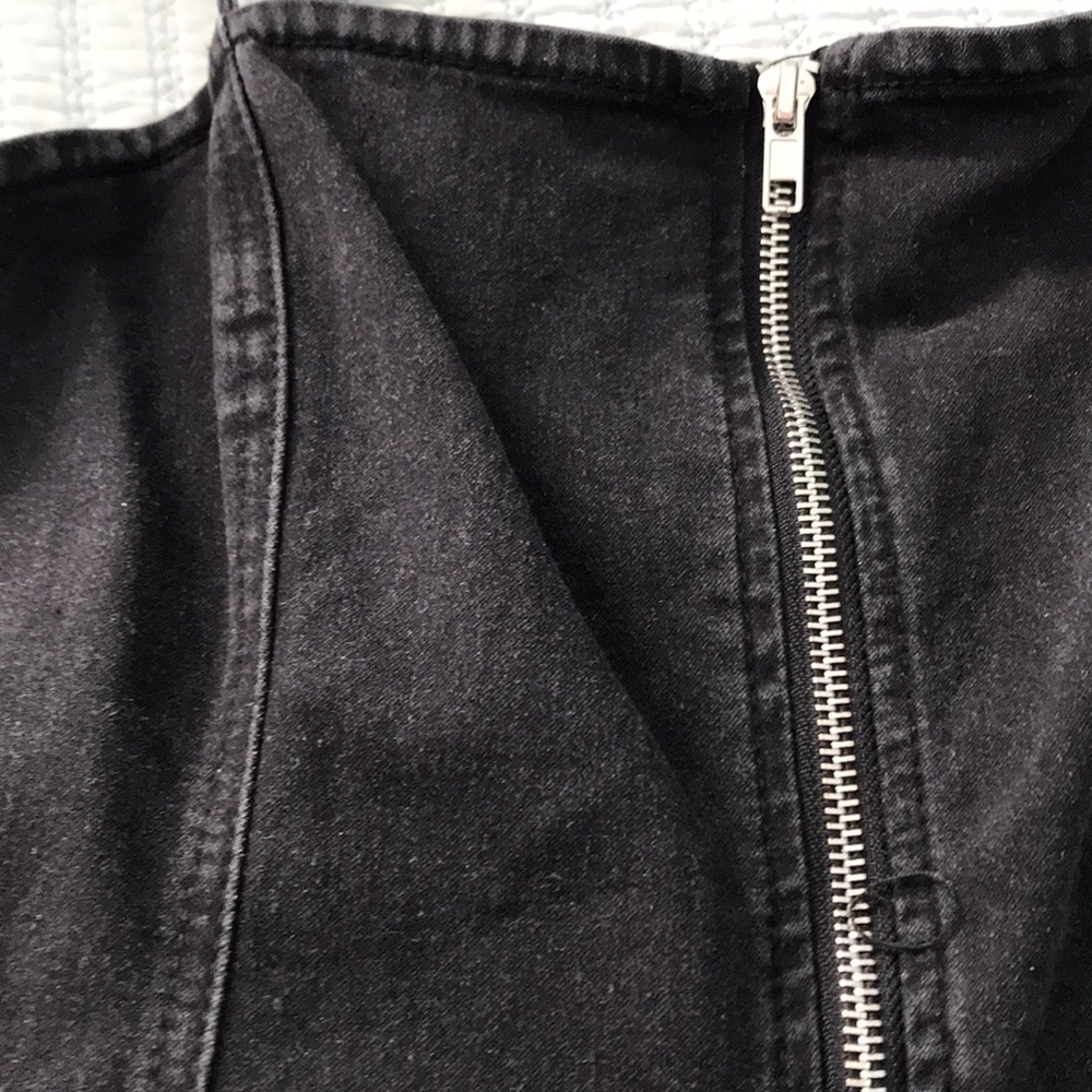 Denim mini dress - Picture 2 of 3